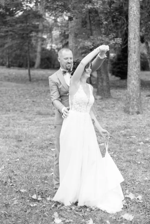 Témoignage de nos mariés Justine & Cédric , Saint-Genest-Malifaux, Domaine de la Diligence